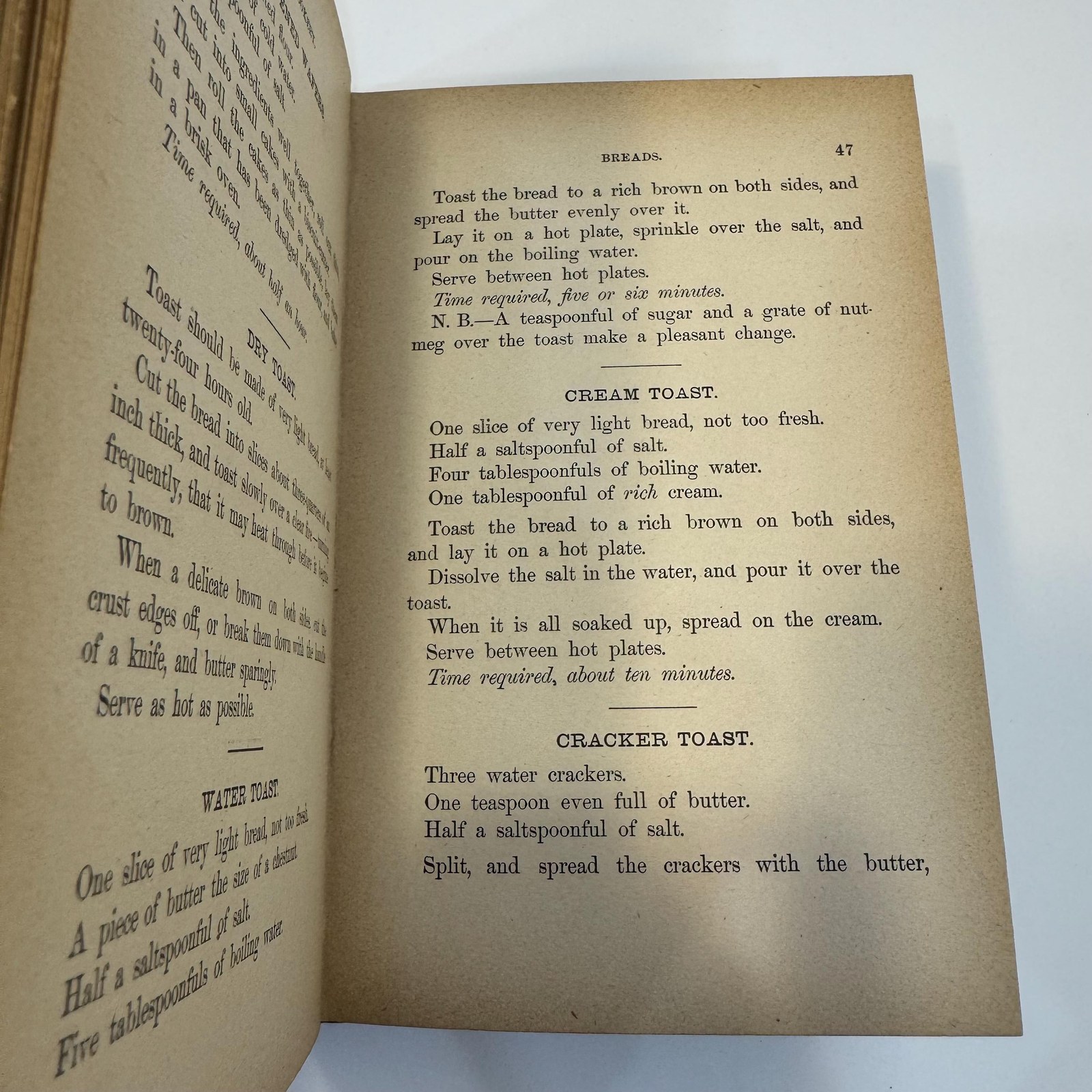 Invalid Cookery: A Manual of Recipes for The Preparation of Food for the Sick and Convalescent by Mrs. Julia A. Pye, 1880 | First Edition — photograph 10.