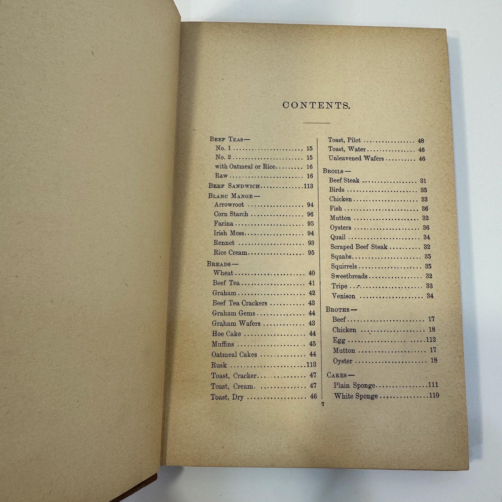Invalid Cookery: A Manual of Recipes for The Preparation of Food for the Sick and Convalescent by Mrs. Julia A. Pye, 1880 | First Edition — photograph 6.