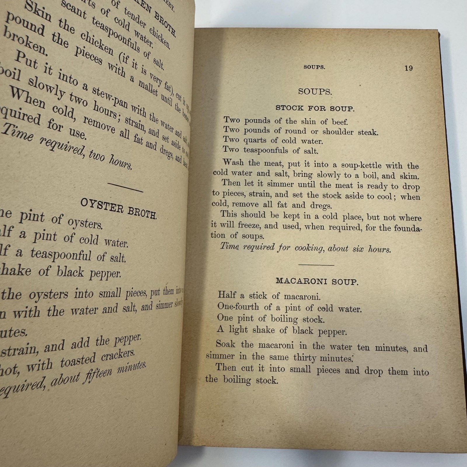 Invalid Cookery: A Manual of Recipes for The Preparation of Food for the Sick and Convalescent by Mrs. Julia A. Pye, 1880 | First Edition — photograph 8.
