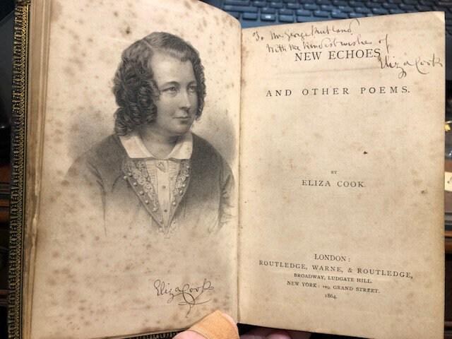 New Echoes and Other Poems (PRESENTATION BINDING) — photograph 4.