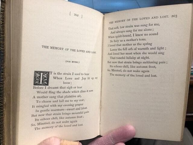 New Echoes and Other Poems (PRESENTATION BINDING) — photograph 7.