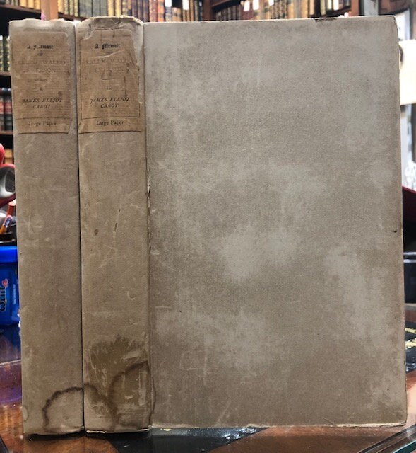 A Memior of Ralph Waldo Emerson - Large Paper Edition — photograph 2.