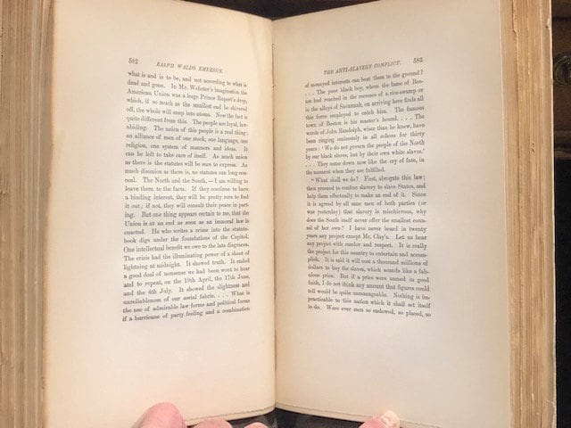 A Memior of Ralph Waldo Emerson - Large Paper Edition — photograph 4.