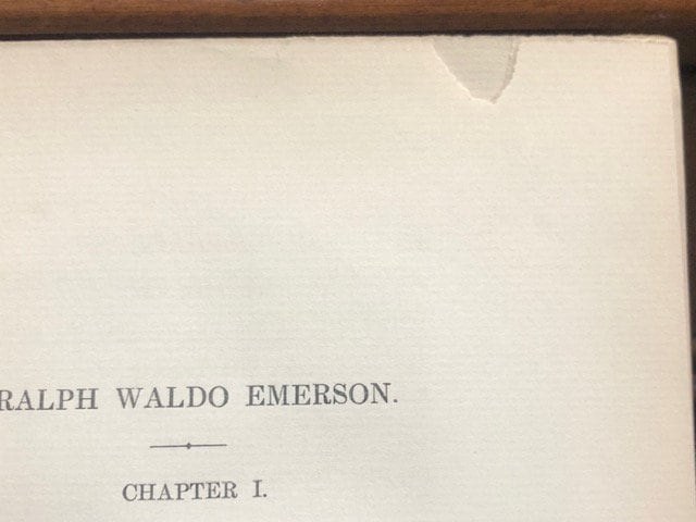 A Memior of Ralph Waldo Emerson - Large Paper Edition — photograph 7.