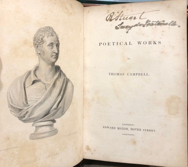 Poetial Works of Thomas Campbell — photograph 2.