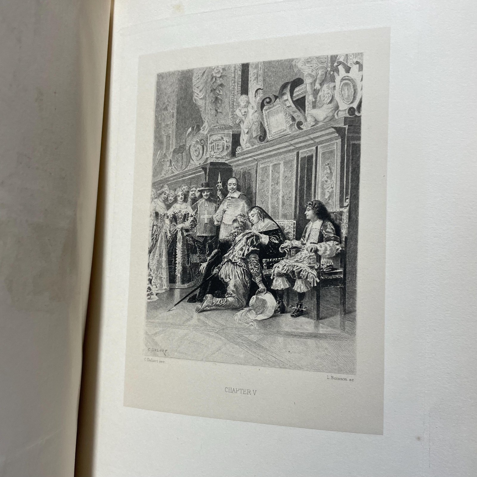Memoirs of Count Grammont by Anthony Hamilton Edited, with notes, by Sir Walter Scott with a Portrait of the Author and thirty-three etchings by L. Boisson on India paper From original compositions by C. Delort — photograph 5.