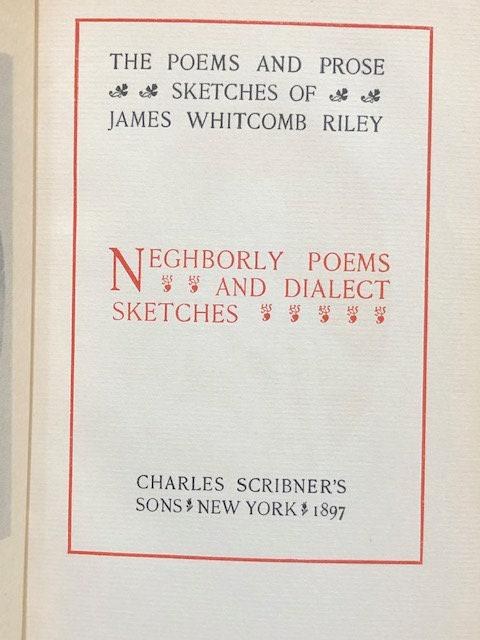 Works of James Whitcomb Riley — photograph 2.