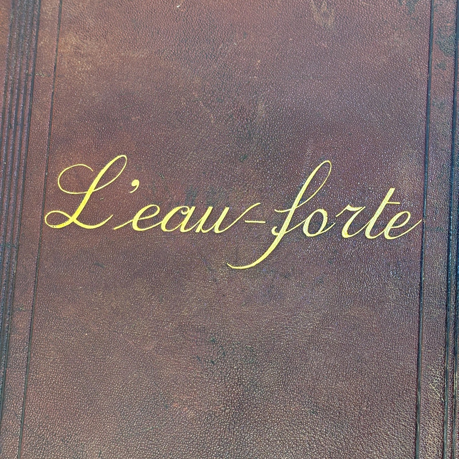 L'Eau-Forte — photograph 6.