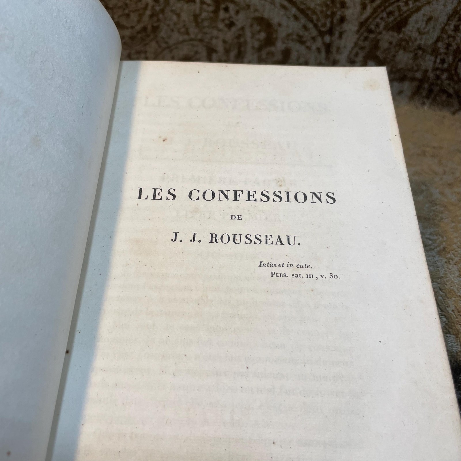 Oeuvres de Rousseau — photograph 8.