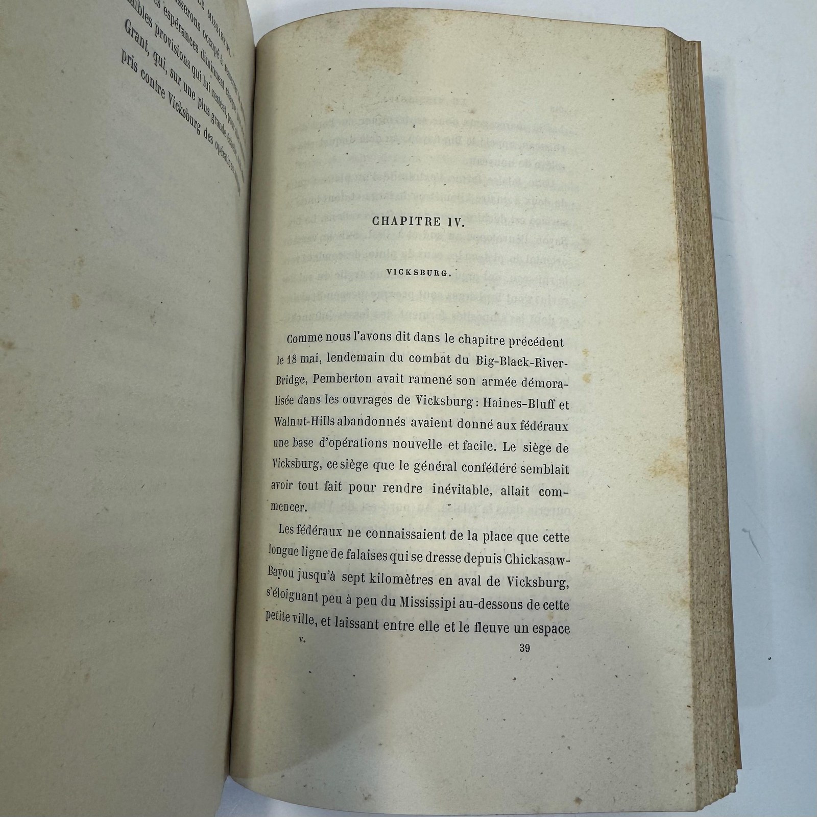 Histoire de la Guerre Civile en Amerique par M. Le Comte de Paris
GOOGLE TRANSLATION: History of the Civil War in America by M. Le Comte de Paris
PUBLICATION DATES: 1881-1884 — photograph 9.