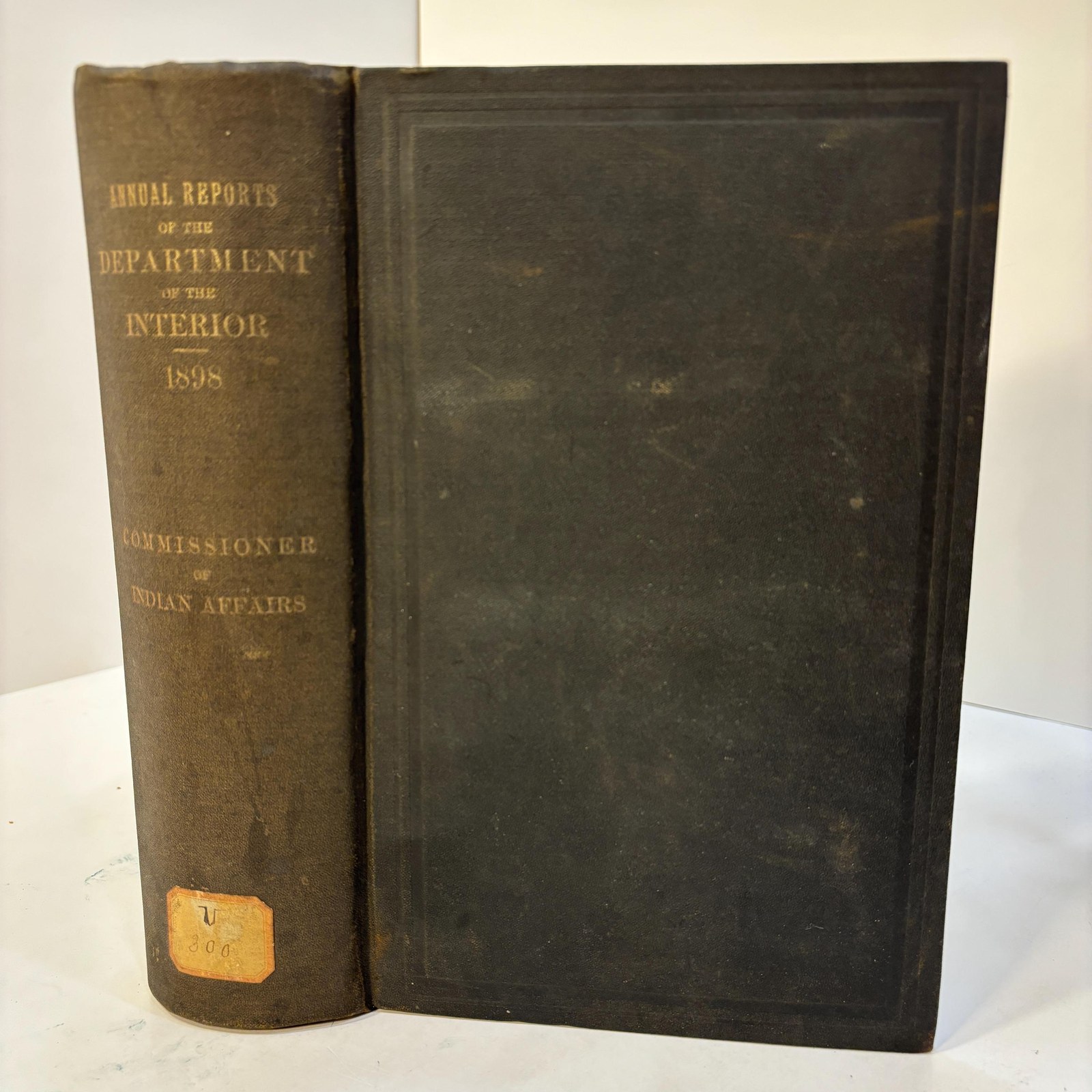 Annual Reports of The Department of The Interior for The Fiscal Year Ended June 30, 1898. Indian Affairs — photograph 2.