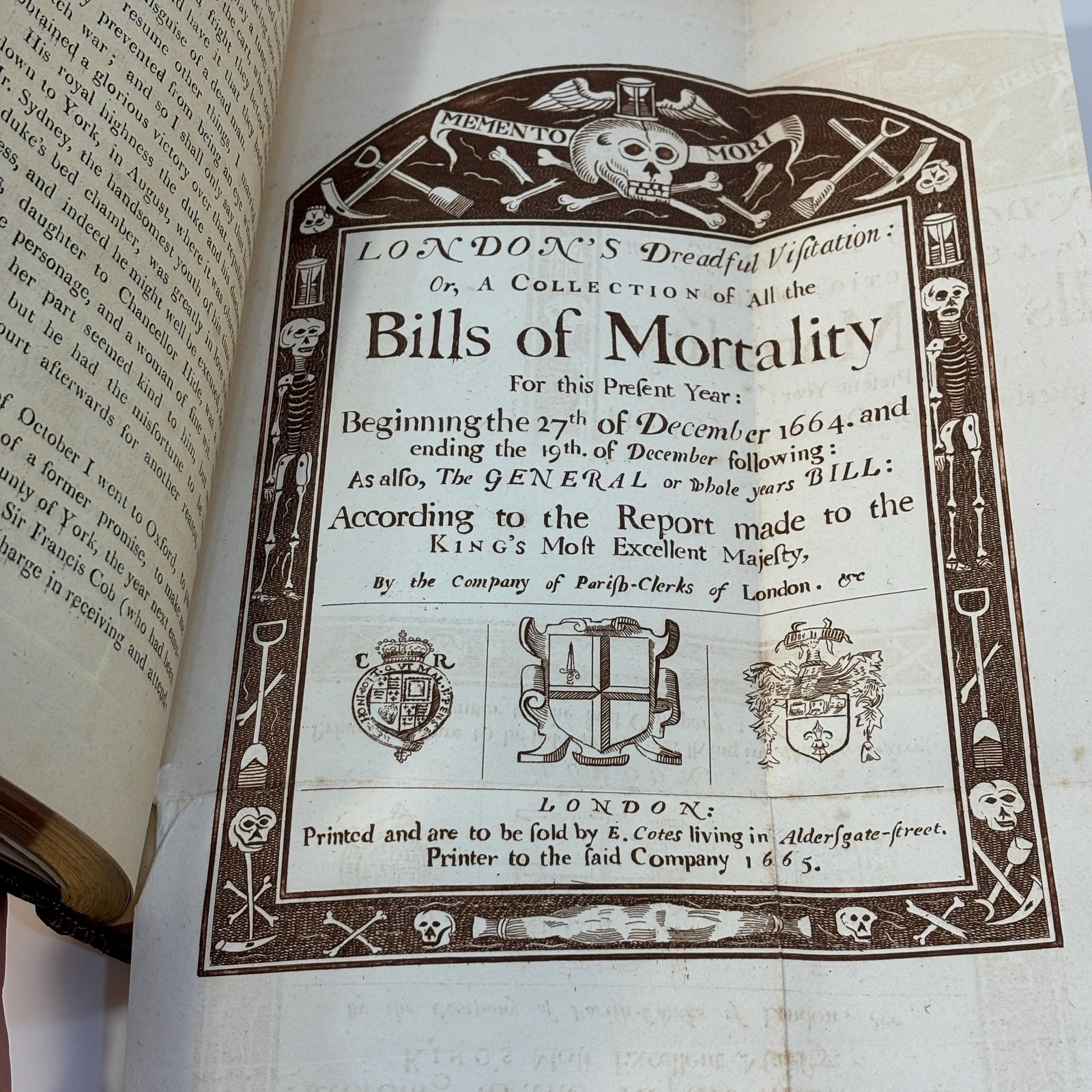 The Travels and Memoirs of Sir John Reresby, Bart. The Former (Now First Published) Exhibiting a View of The Governments and Society in The Principal States and Courts of Europe, During the Time of Cromwell's Usurpation; The Latter Containing Anecdotes, and Secret History, of the Courts of Charles II and James II. Illustrated with Forty Portraits, and Views of the Most Remarkable Persons and Places Mentioned. First Edition. — photograph 7.