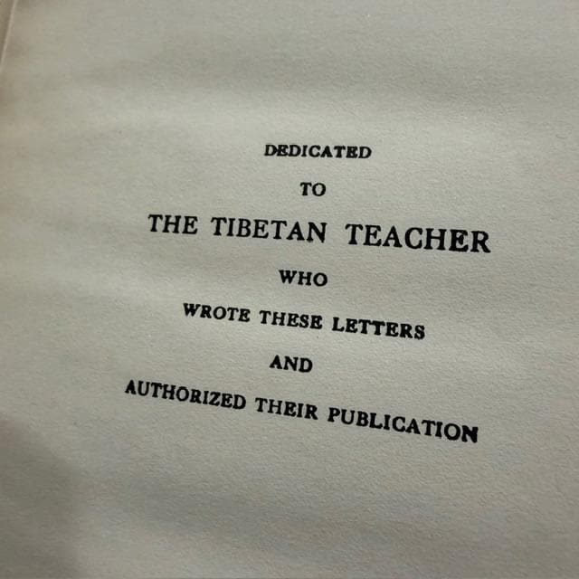 Letters on Occult Meditation, Second Edition — photograph 3.