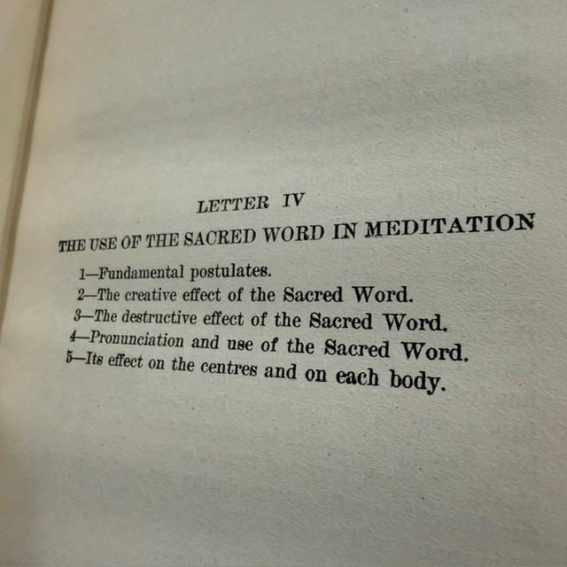 Letters on Occult Meditation, Second Edition — photograph 9.