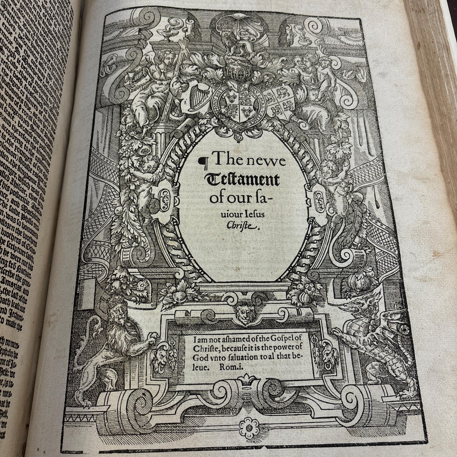 The Holie Bible Conteynyng the Olde Testament and the Newe — photograph 3.
