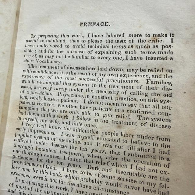 The Sick Man's Friend. Being a Plain, Practical Medical Work; Designed for The Use of Families and Individuals on Vegetable, or Botanical Principles. In Four Parts. — photograph 5.
