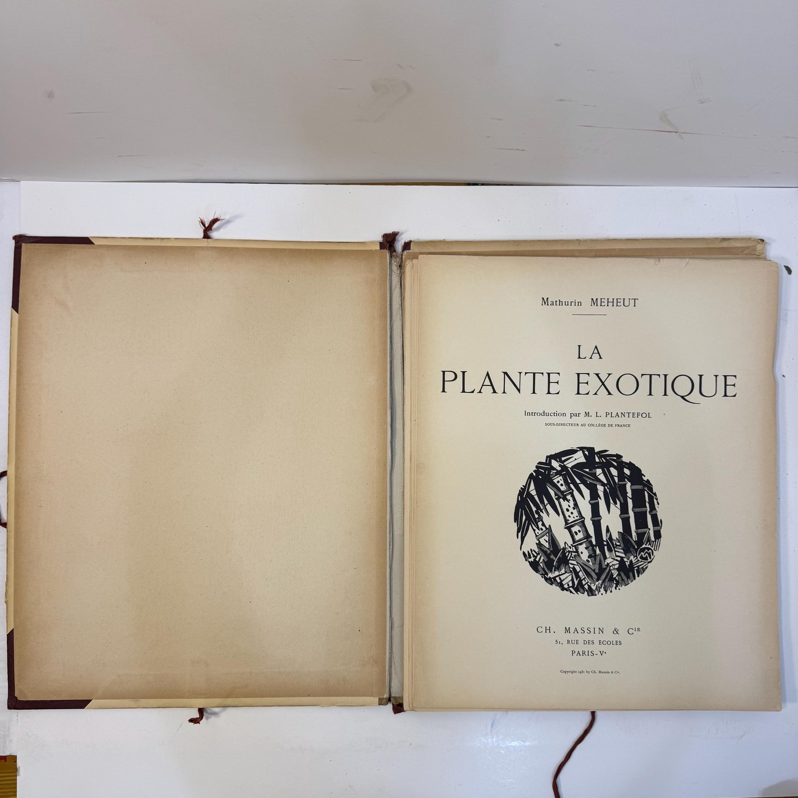 La Plante Exotique, Introduction par M.L. Plantefol — photograph 5.