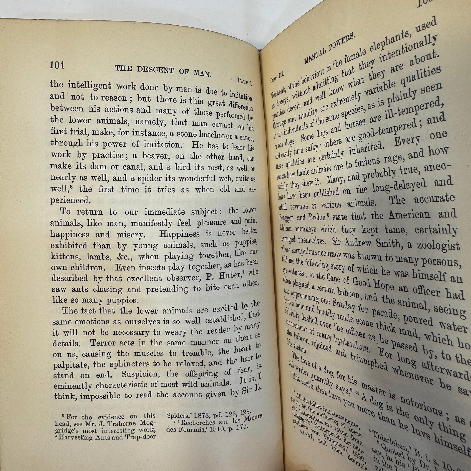 The Descent of Man, and Selection in Relation to Sex. Second Edition, Revisd and Augmented. (22nd Thousand) In Two Volumes, with Illustrations. — photograph 10.