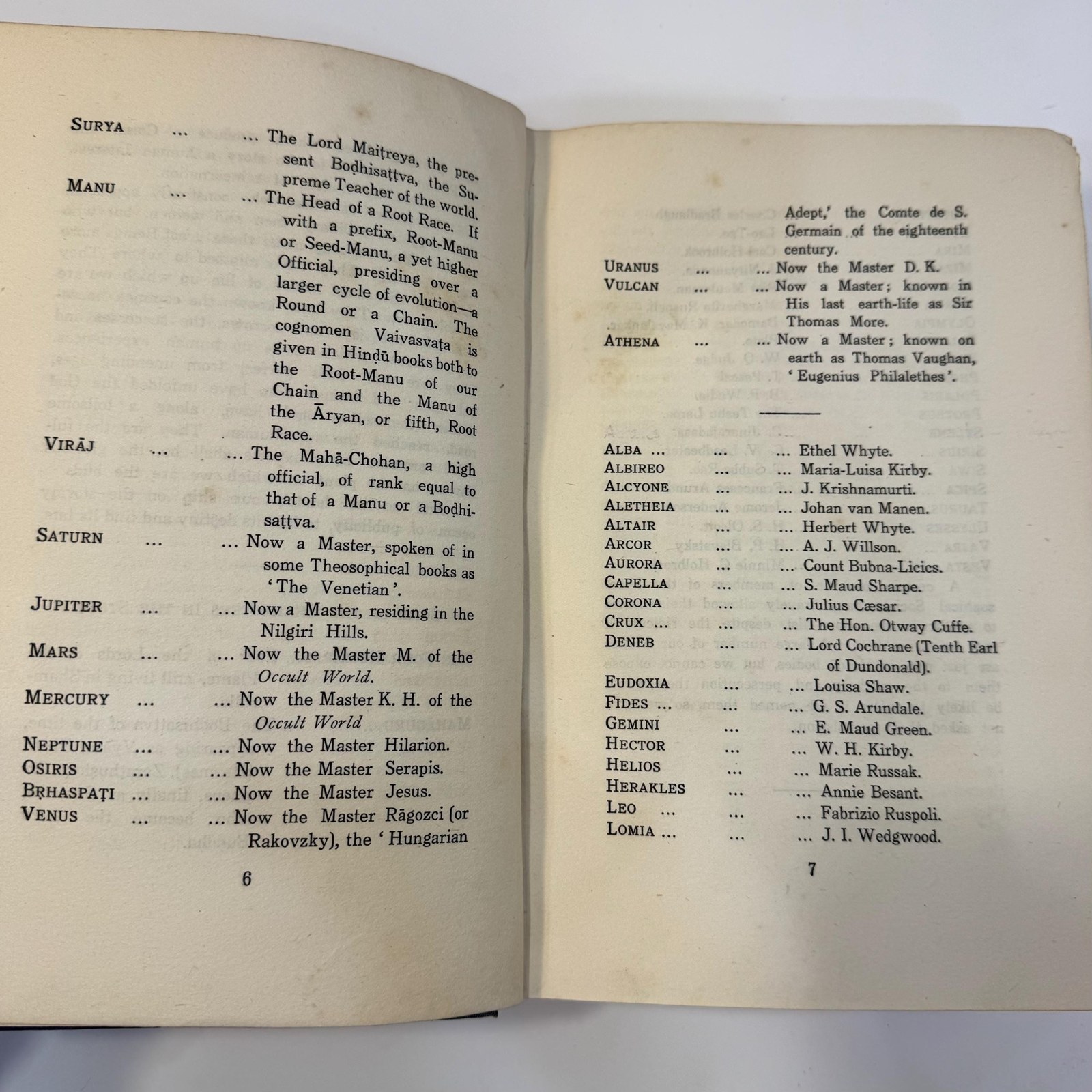 Man: Whence, How and Whither, A Record of Clairvoyant Investigation, First Eedition — photograph 6.