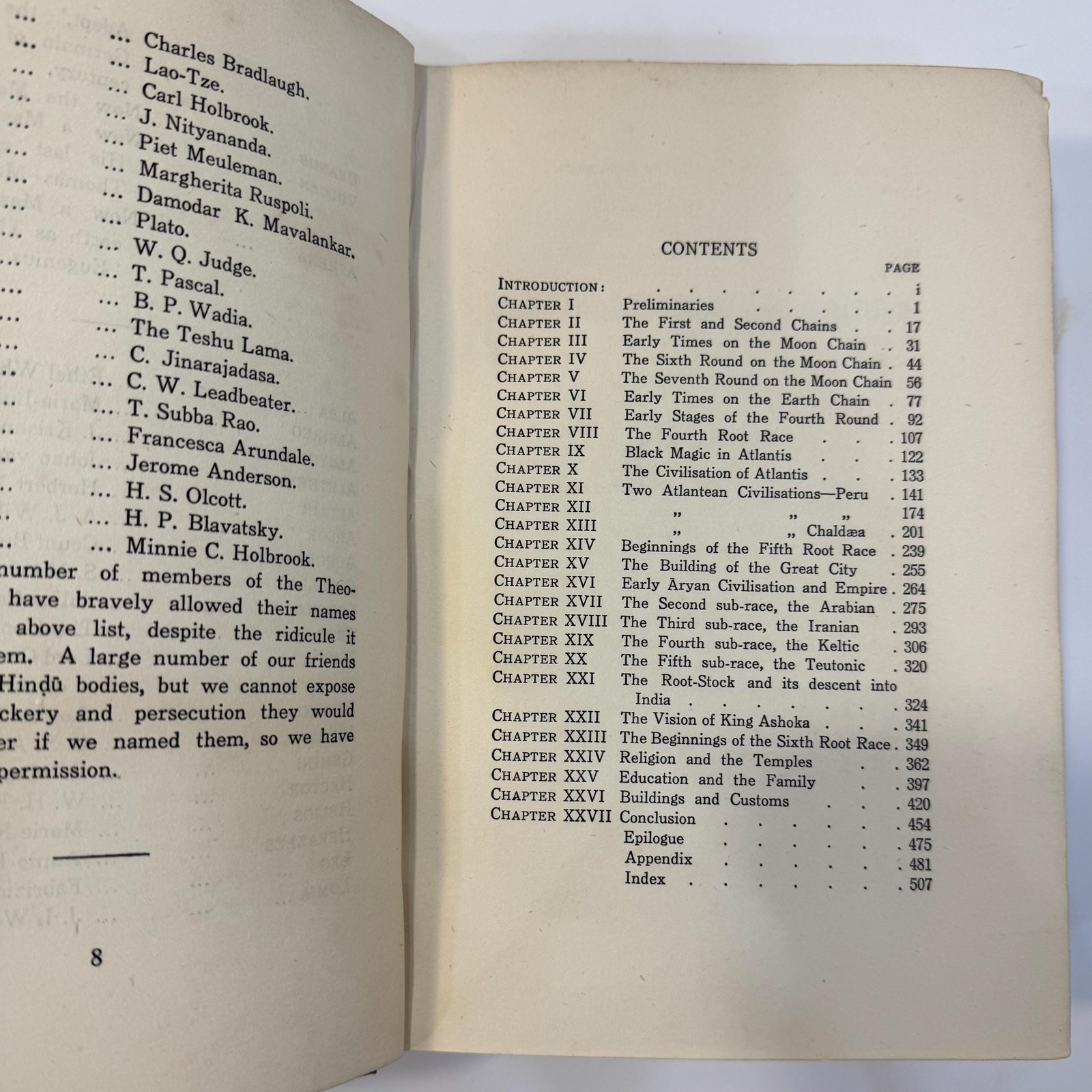 Man: Whence, How and Whither, A Record of Clairvoyant Investigation, First Eedition — photograph 7.