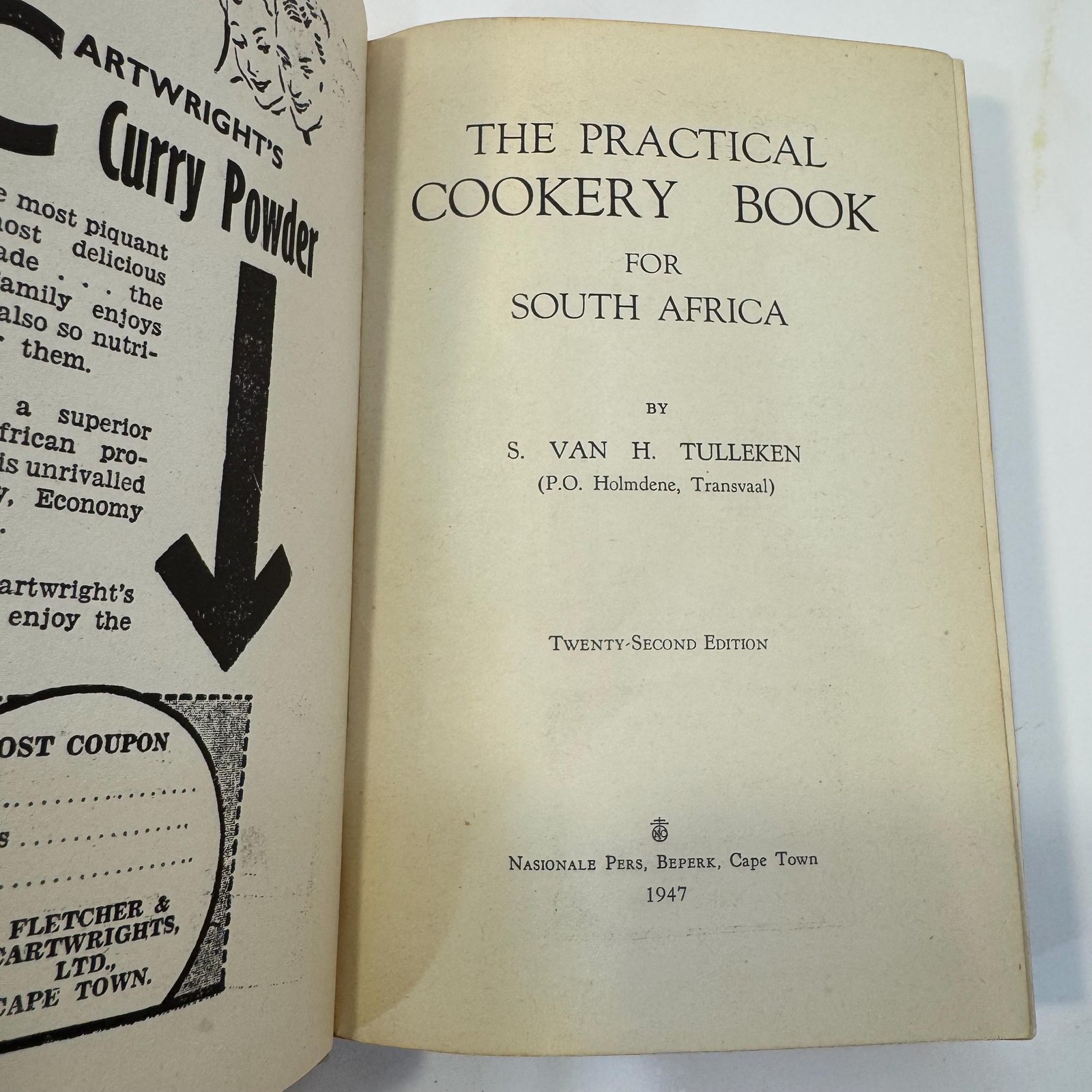 The Practical Cookery Book of South Africa, Twenty-Second Edition — photograph 6.