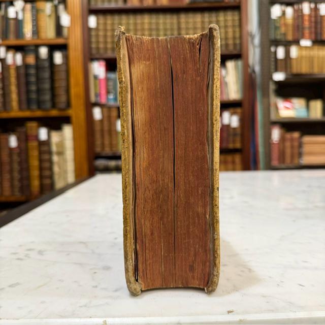 M. Tullii Ciceronis Epistolarum Ad Atticum, Libri XVI. Eiusdem Epistolarum Ad Q. Fratrem, Libri III. Incerti Auctoris Epistola Ad Octavium. Non Est Enim Ciceronis. T. Pomponii Attici Vita, Per Cornelium Nepotem. Ex Dionys. Lambini Emendatione. Translated: Marcus Tullius Cicero’s Letters to Atticus, in Sixteen Books; His Letters to His Brother Quintus, in Three Books; A Letter to Octavius by an Unknown Author, for It Is Not by Cicero; and The Life of Titus Pomponius Atticus, by Cornelius Nepos. From the Recension of Denis Lambin. — photograph 7.