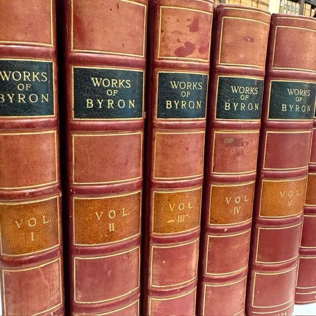 The Works of Lord Byron; New, Revised and Enlarged Edition, With Illustrations. 6 Vols., Second Impression — photograph 4.