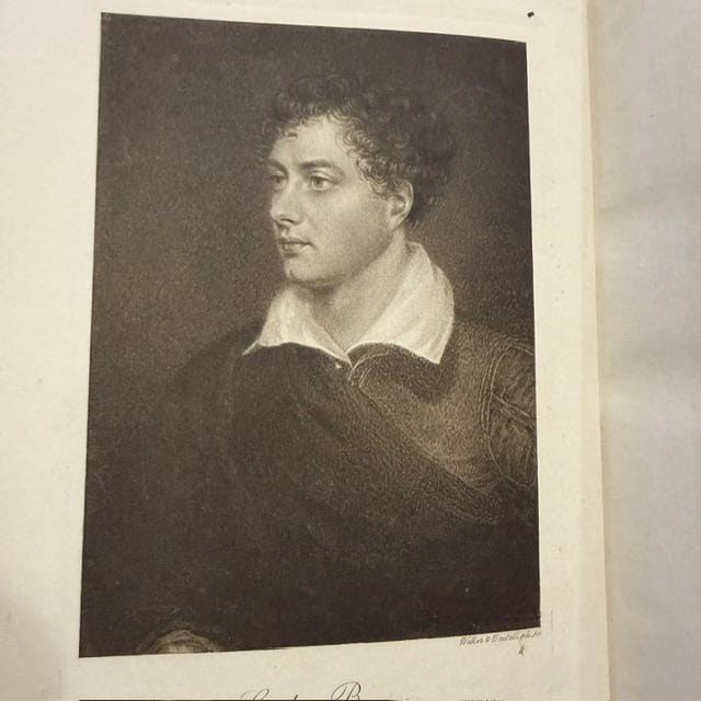 The Poetical Works of Lord Byron; New, Revised and Enlarged Edition, With Illustrations. 7 Vols. Poetry; Second Impression — photograph 3.