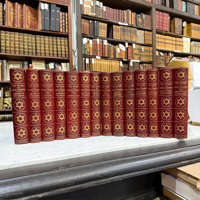 The Works of Israel Zangwill, Edition De Luxe #2/1000, Signed by Author. — photograph 10.