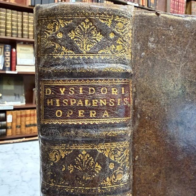 Divi Isidori Hispalensis Episcopi Opera, Philippi II Catholici Regis Iussu, e Vetustis Exemplaribus Emendata. Translated: The Works of Saint Isidore, Bishop of Seville, Corrected from Ancient Manuscripts by Order of Philip II, the Catholic King — photograph 5.