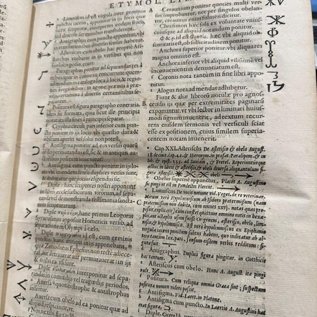 Divi Isidori Hispalensis Episcopi Opera, Philippi II Catholici Regis Iussu, e Vetustis Exemplaribus Emendata. Translated: The Works of Saint Isidore, Bishop of Seville, Corrected from Ancient Manuscripts by Order of Philip II, the Catholic King — photograph 7.