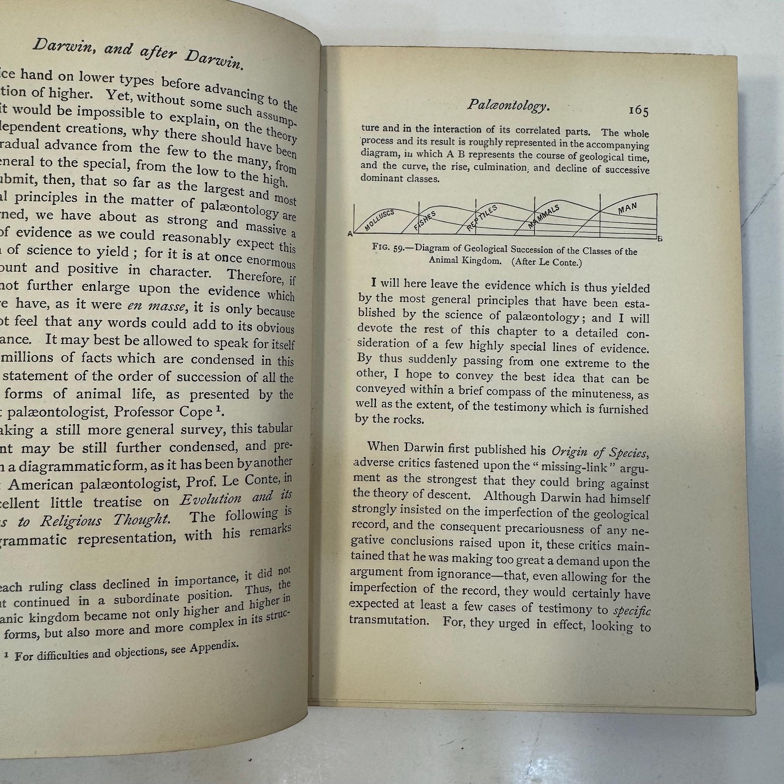 Darwin and After Darwin, An Exposition of The Darwinian Theory and a Discussion of Post-Darwinian Questions, Second Edition. — photograph 10.