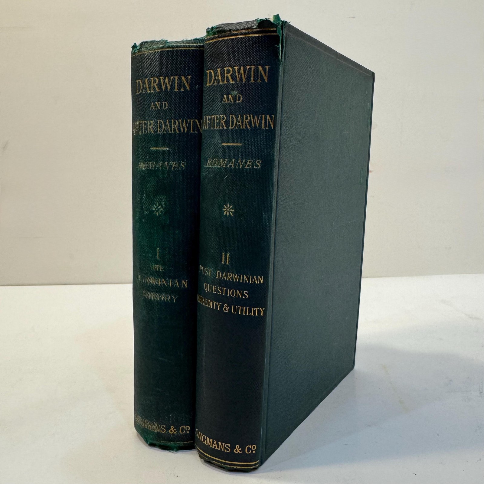 Darwin and After Darwin, An Exposition of The Darwinian Theory and a Discussion of Post-Darwinian Questions, Second Edition. — photograph 4.