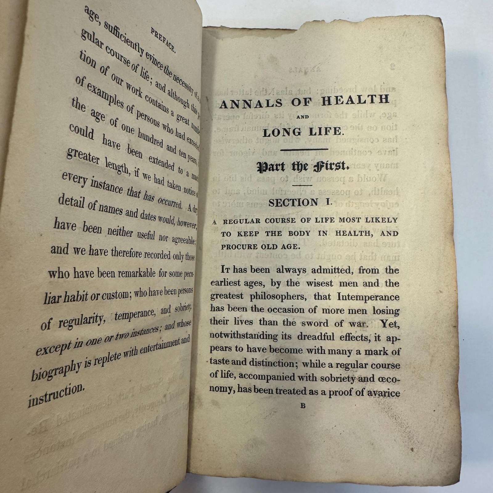 Annals of Health and Long Life; With Observations on Regimen and Diet, So Necessary to the Preservation of Life: Including Records of Longevity, with Biographical Anecdotes of One Hundred and Forty Remarkable Persons, Who Attained Extreme Old Age. — photograph 9.