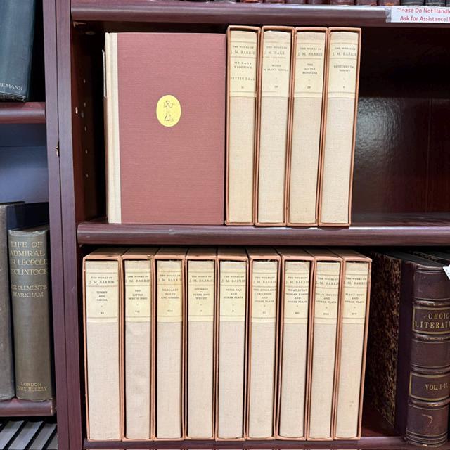 The Works of J.M. Barrie, Limited Peter Pan Edition #881/1030 — photograph 8.