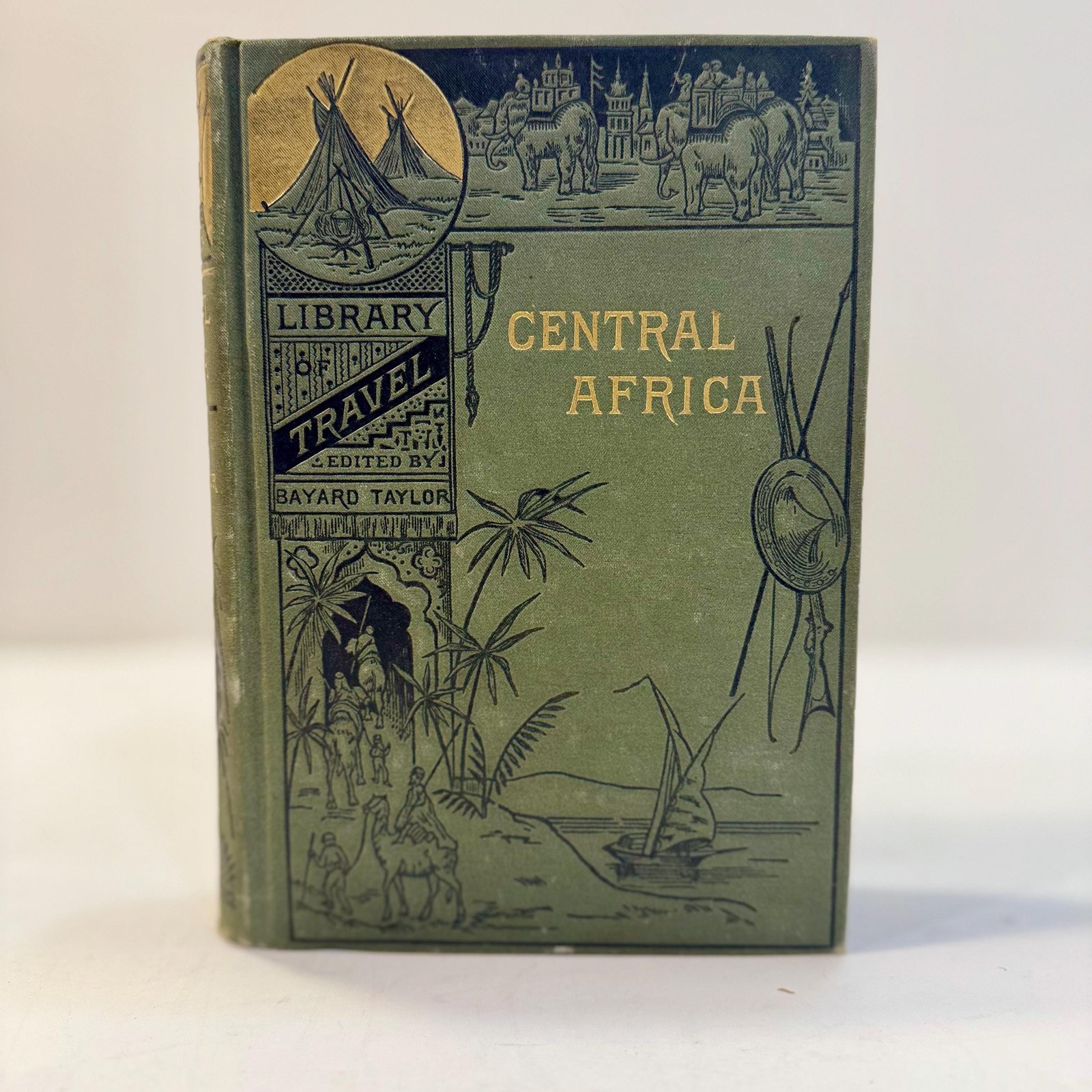 Illustrated Library of Travel, The Lake Regions of Central Africa, with Map and Numerous Illustrations by Bayard Taylor, 1881 — photograph 3.