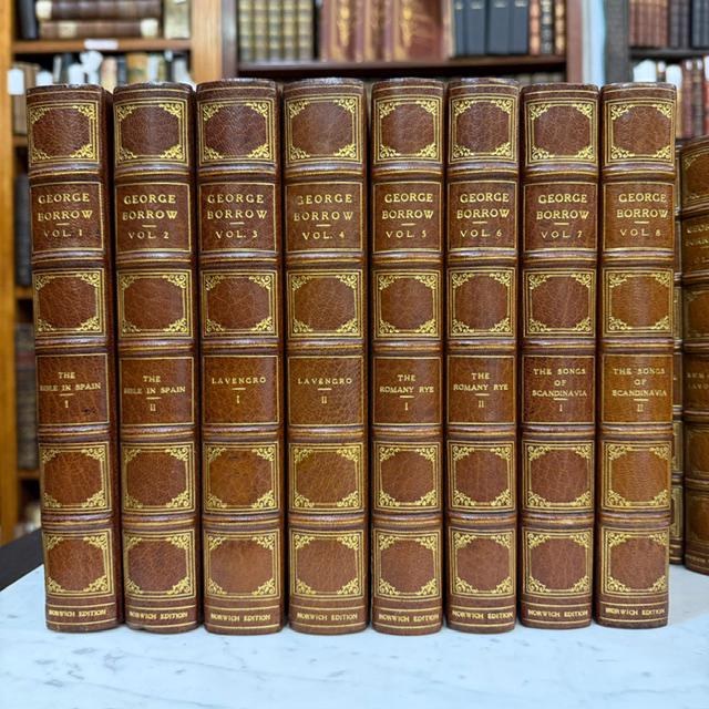 George Borrow Works Norwich Edition 16 Volumes 1923-24 Limited Set — photograph 10.