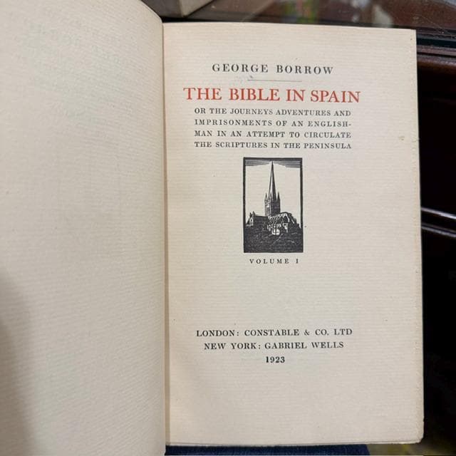 George Borrow Works Norwich Edition 16 Volumes 1923-24 Limited Set — photograph 4.