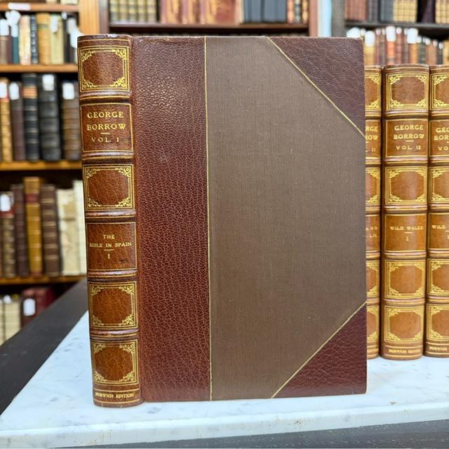 George Borrow Works Norwich Edition 16 Volumes 1923-24 Limited Set — photograph 5.