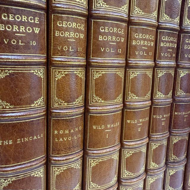 George Borrow Works Norwich Edition 16 Volumes 1923-24 Limited Set — photograph 8.