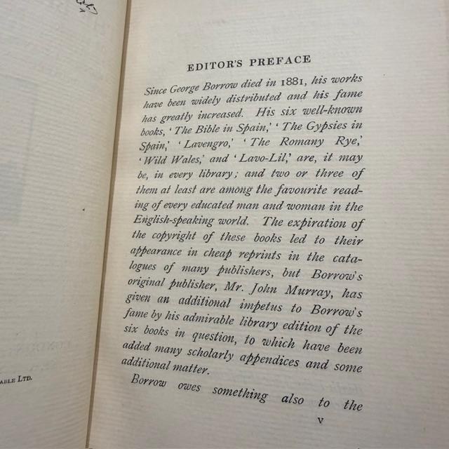 George Borrow Works Norwich Edition 16 Volumes 1923-24 Limited Set — photograph 9.