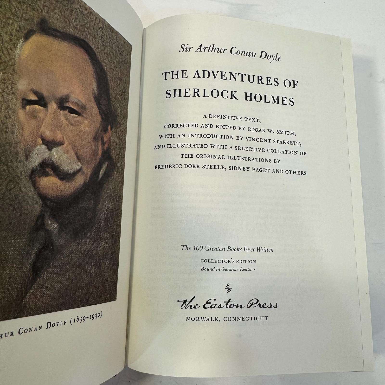 Adventures of Sherlock Holmes by A. Conan Doyle, 1981 — photograph 7.