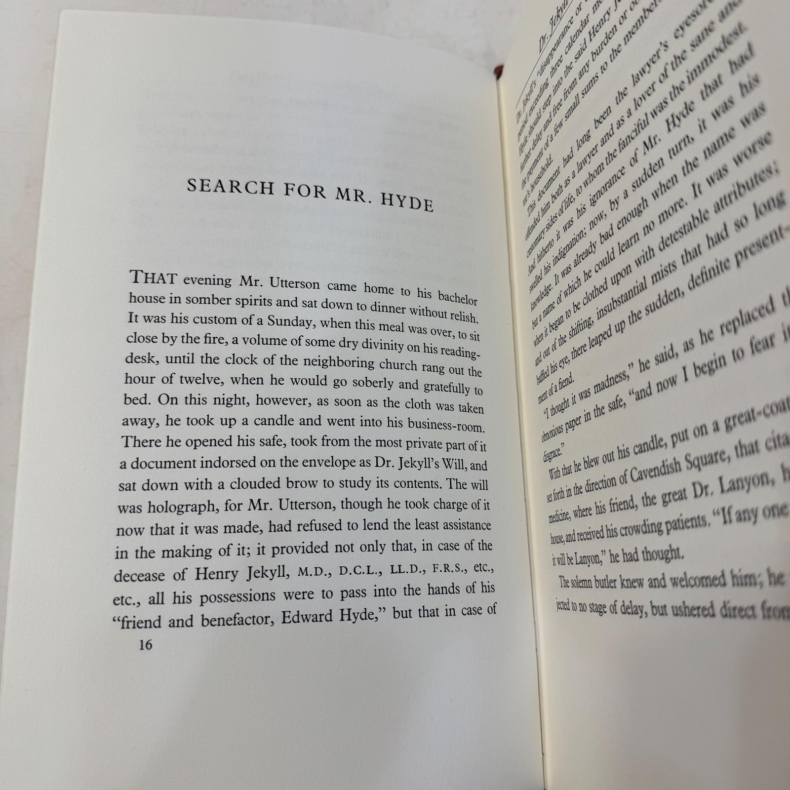 Strange Case of Dr. Jekyll and Mr. Hyde by Robert Louis Stevenson | Easton Press Edition, Illustrated, 1980 — photograph 10.