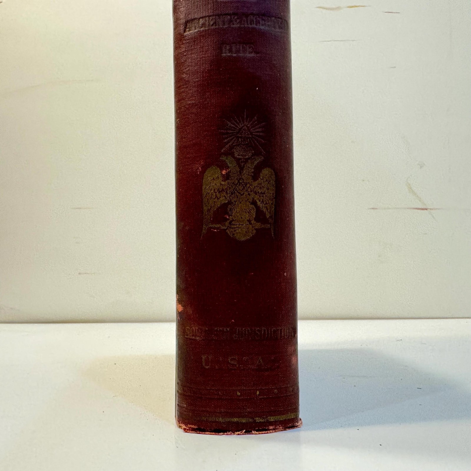 Morals and Dogma of Freemasonry & Digest-Index by Albert Pike and T.W. Hugo, 1924 — photograph 6.