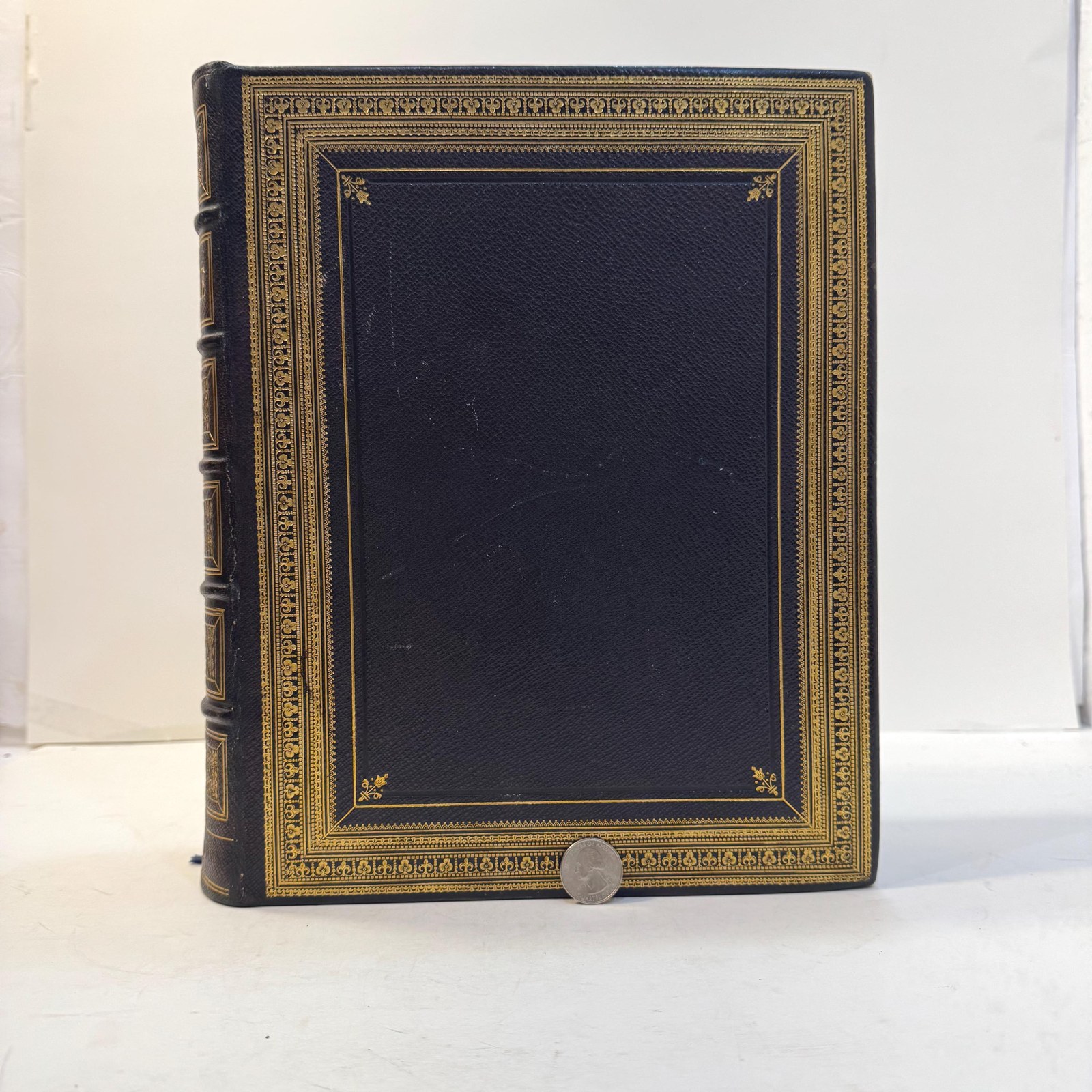 The Holy Bible, Old & New Testaments, King James Version, c. 1845, Four Cathedral Fore-Edge Paintings — photograph 2.