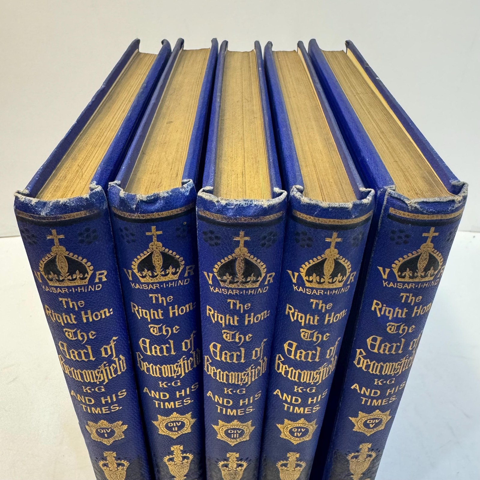 The Right Hon. Benjamin Disraeli, Earl of Beaconsfield, K.G., and His Times by Alexander Charles Ewald, c. 1881 | 5 Volumes. — photograph 7.