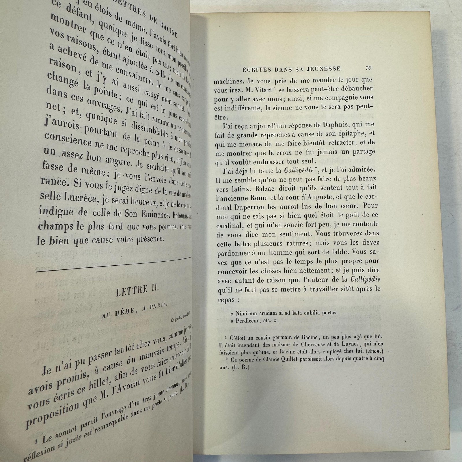 The Complete Works Of J. Racine, With The Notes Of All The Commentators, Fifth Edition Published By L. Aimé-Martin, With New Additions, 1844 — photograph 10.