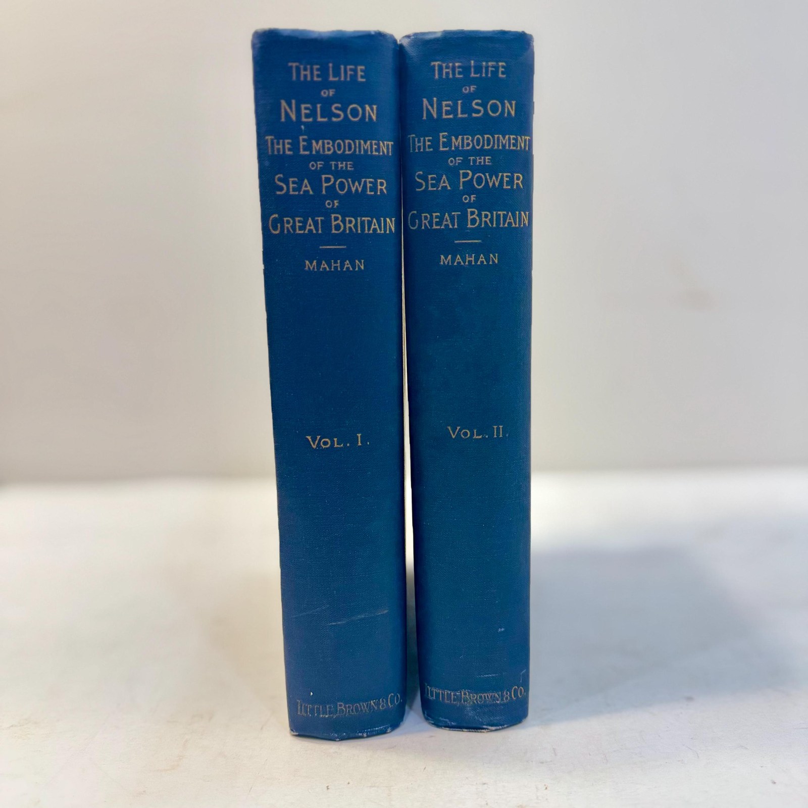 The Life of Nelson, The Embodiment of The Sea Power of Great Britain, Second Edition, Revised. In Two Volumes by Captain A.T. Mahan, 1907 — photograph 2.
