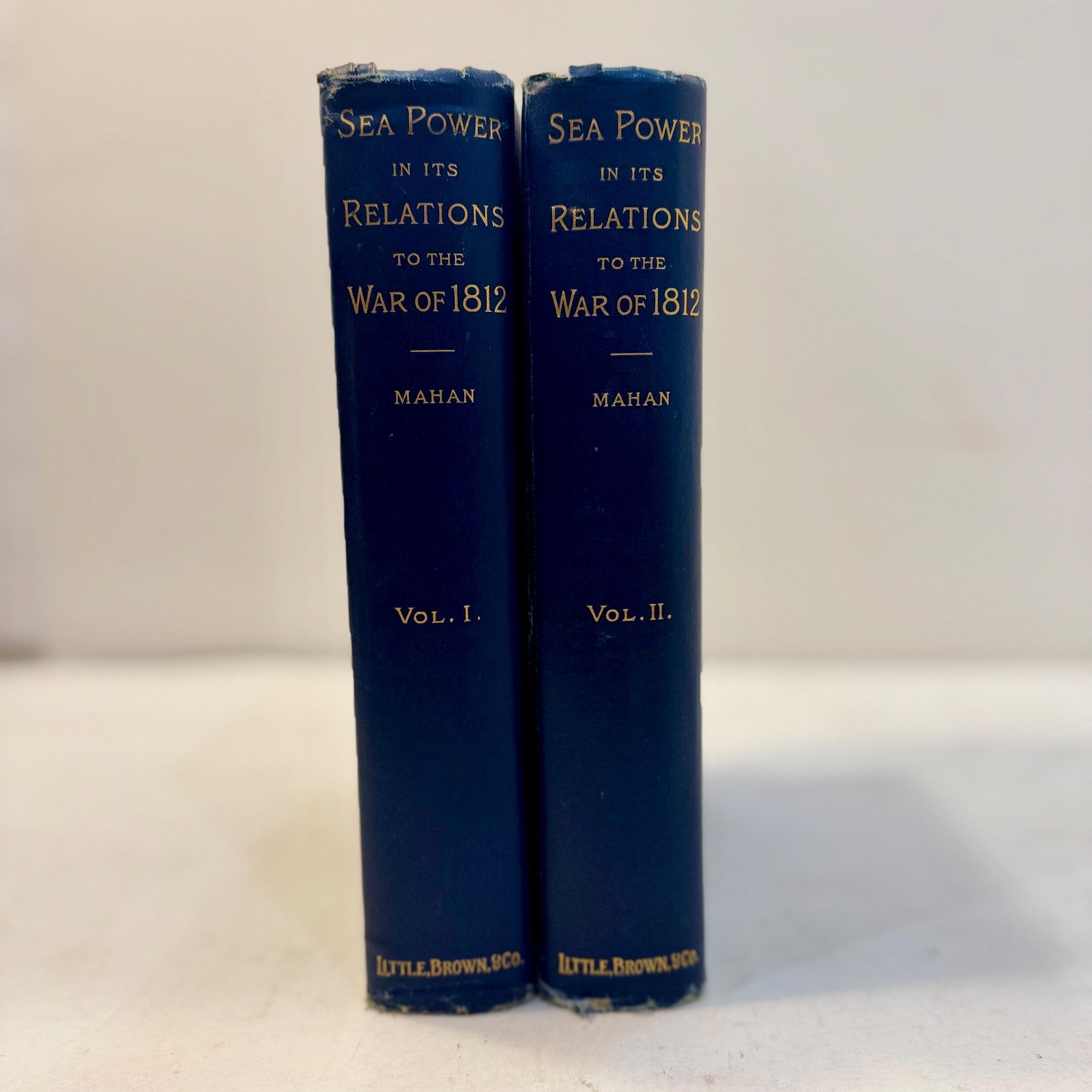 Sea Power In Its Relations to The War of 1812, In Two Volumes by Captain A.T. Mahan, 1905 | First Edition — photograph 2.