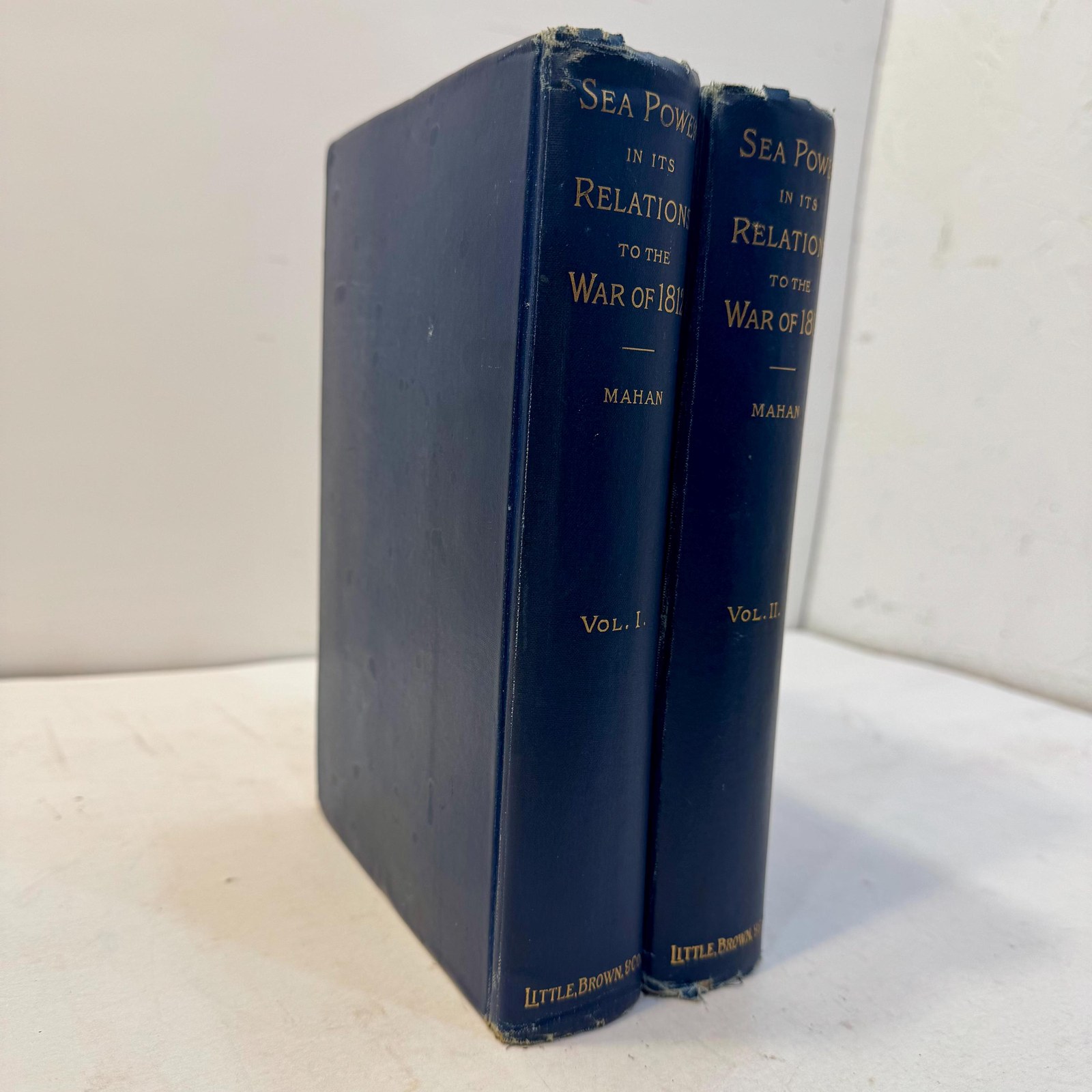 Sea Power In Its Relations to The War of 1812, In Two Volumes by Captain A.T. Mahan, 1905 | First Edition — photograph 3.